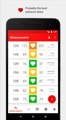 Blood Pressure Diary 3.2.8 [PRO] apk software description