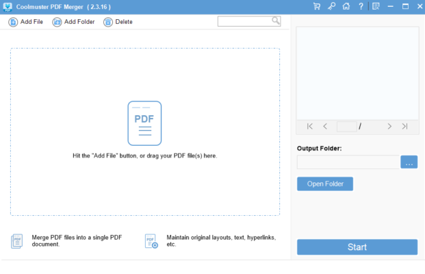 Coolmuster PDF Merger 3.0.10 software description