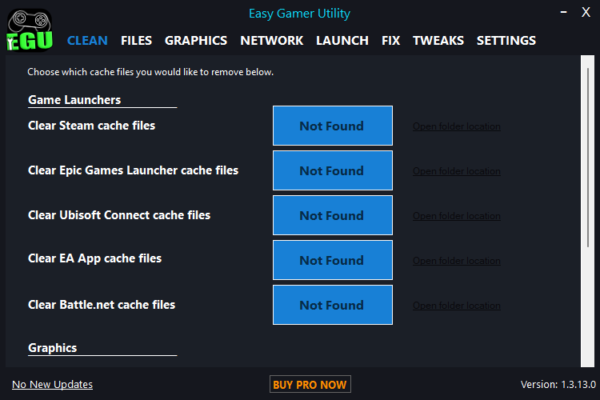 Easy Gamer Utility PRO 1.3.65 software description