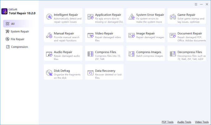 Gilisoft Total Repair see