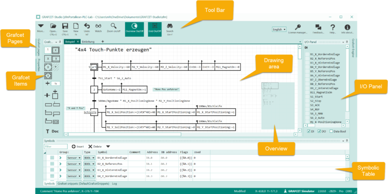 GrafCet Studio Pro 2.5.0.7 software description