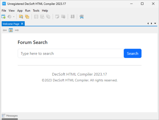 HTML Compiler 2025.13 software description