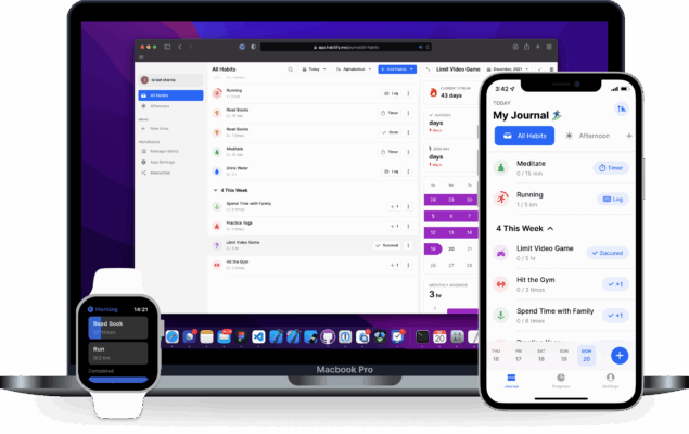 Habitify: Habit Tracker 13.1.7 [Pro] [Mod Extra] (Android) software description