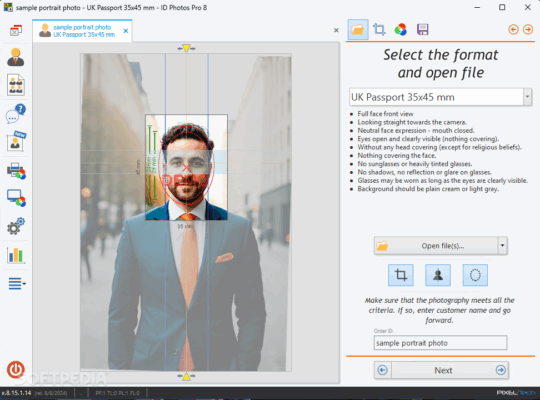 ID Photos Pro 8.16.4.1 software description