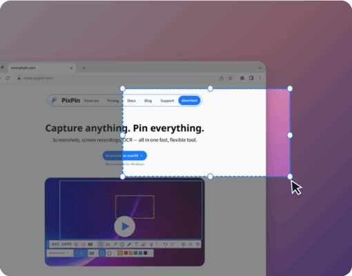 PixPin v2.10 software description