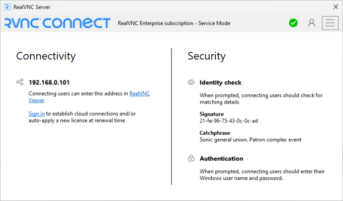 RealVNC VNC Server Enterprise 7.14.0 software description