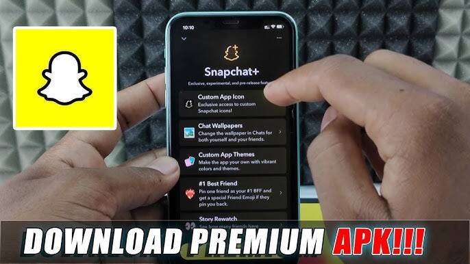 Snapchat Premium v18 MOD APK software description