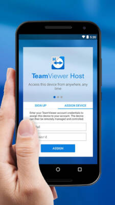 TeamViewer Host Apk 15.52.429 software description
