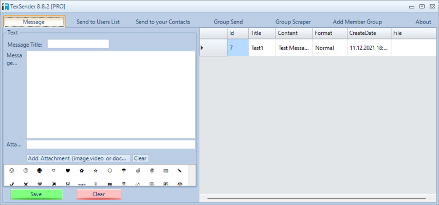 TexSender Pro 8.9.5 software description