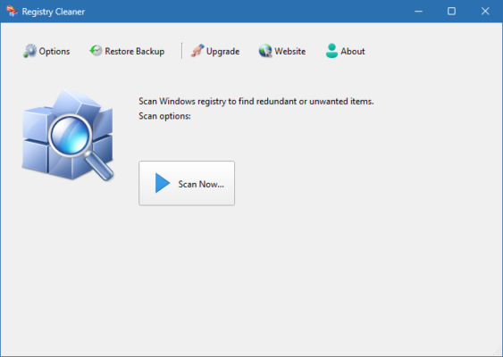 TweakNow RegCleaner 2.0.0 software description