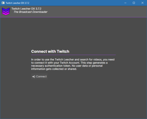 Twitch Leecher-DX 3.7.2 software description