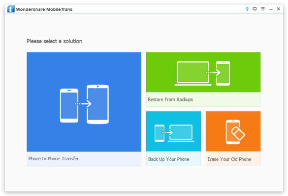 Wondershare MobileTrans – v8.1.0.640 software description