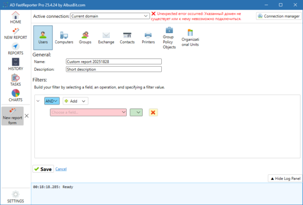 AD FastReporter Pro 25.6.4 – Advanced Active Directory Reporting Made Easy software description