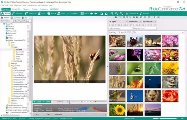 Ashampoo Photo Commander 19.0.0 interface screenshot