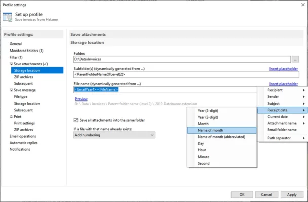 Automatic Email Processor 1.15.0 / Ultimate Edition 3.8.13 – A snapshot of the explanation