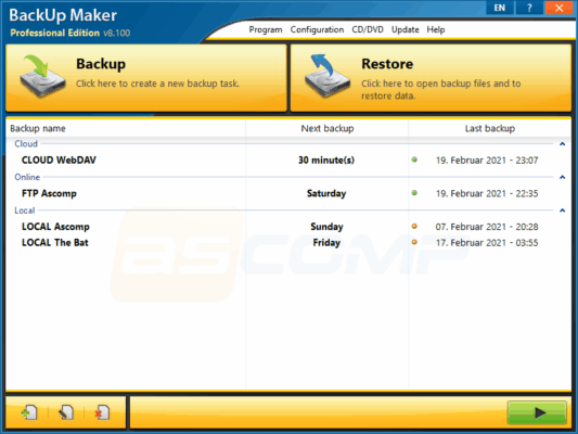 BackUp Maker Pro 8.314 – Secure and Automate Your Backups software description