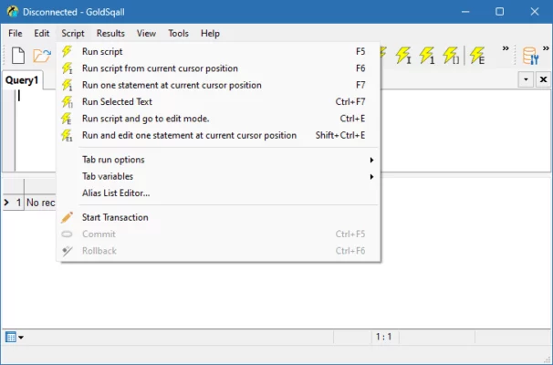 Benthic GoldSqall 2.1.214 interface screenshot