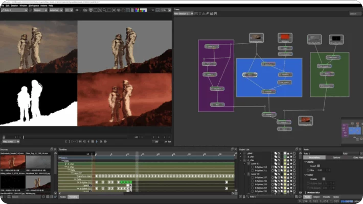 Boris FX Silhouette 2025.5.1 interface screenshot