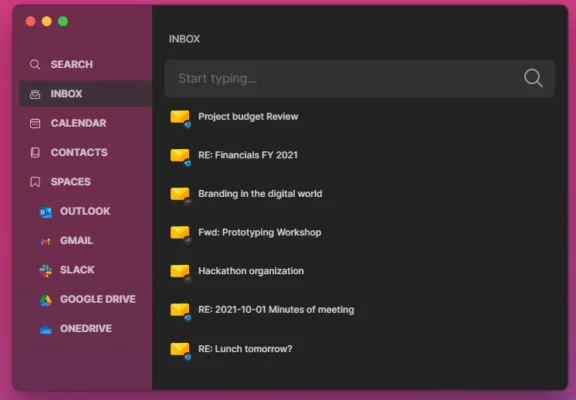 Curiosity 25.3.57041 interface screenshot