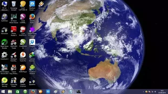 DeskSoft EarthView 7.13.15 – Stunning Dynamic Earth Wallpapers interface screenshot