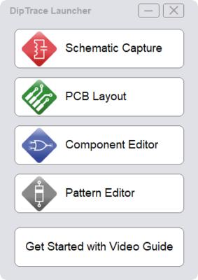 DipTrace 5.1.0.3 interface screenshot
