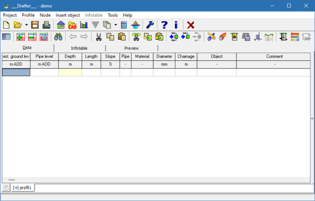 Drafter 4.21 – Professional Technical Drawing & CAD Software for Windows interface screenshot