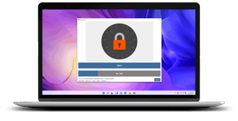 FileCryptor 2025 6.0.57179 interface screenshot