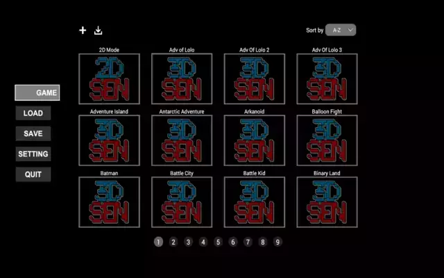 Geod Studio 3dSen VR 1.1.2: Turn 2D Games into 3D VR Experiences interface screenshot