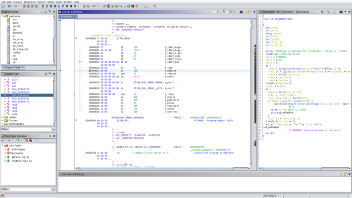 Ghidra 11.4.2 – Free Software Reverse Engineering Framework – A snapshot of the explanation