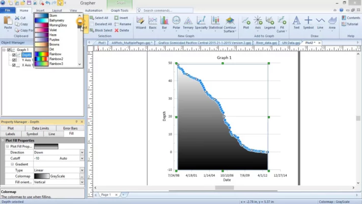 Golden Software Grapher 24.3.265 interface screenshot