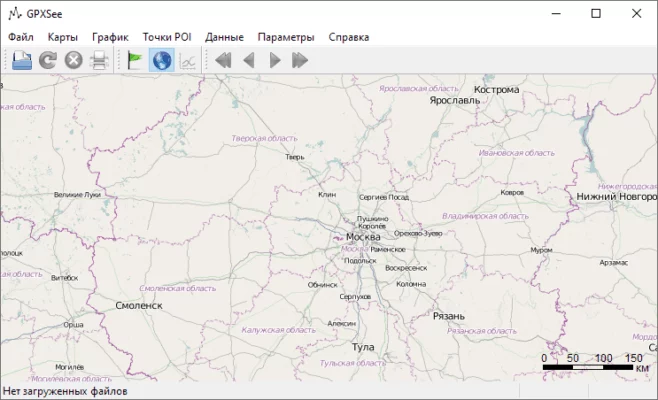 GPXSee 13.31 interface screenshot
