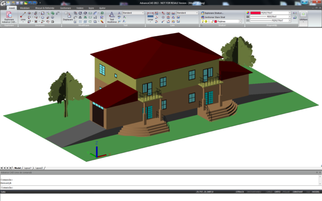 Graitec Advance CAD 2025.1 interface screenshot