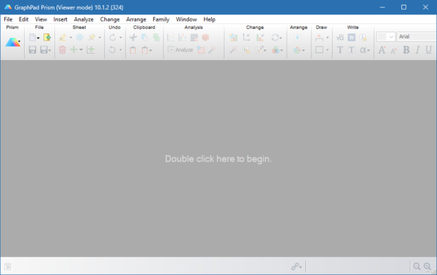 GraphPad Prism 10.6.1.892 interface screenshot