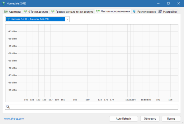 Homedale 2.19 interface screenshot