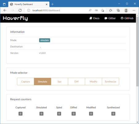 Hoverfly 1.11.2 interface screenshot