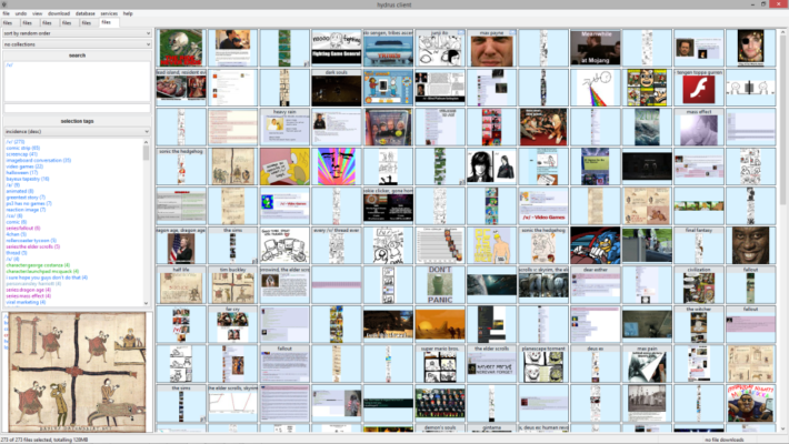 Hydrus Network 633 interface screenshot