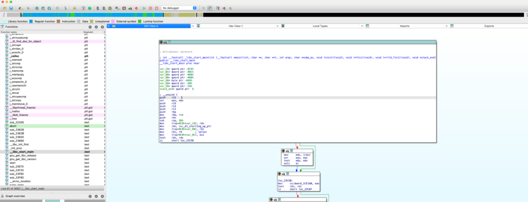 IDA Pro 9.1.250226 – A snapshot of the explanation