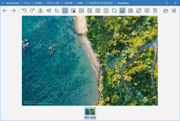 ImageGlass 9.3.1.518 – A snapshot of the explanation