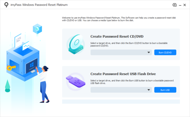 imyPass Windows Password Reset 1.0.12 – A snapshot of the explanation