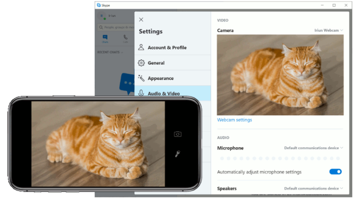 Iriun Webcam 2.8.10 – A snapshot of the explanation