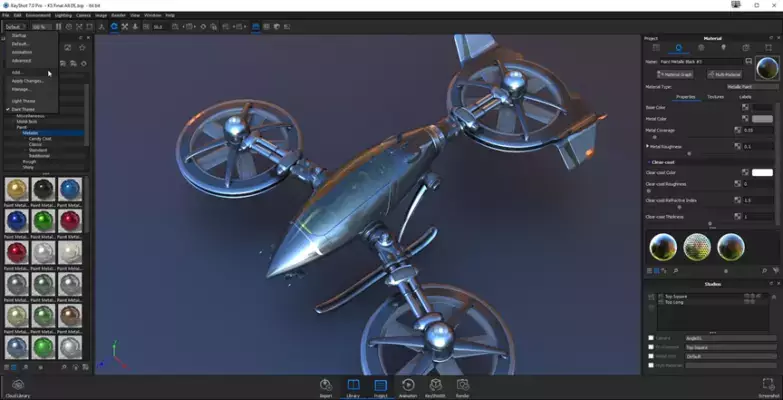 KeyShot Studio Enterprise 2025.3 (v14.2.0.211) – Advanced 3D Rendering & Animation interface screenshot