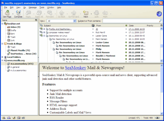 Mozilla SeaMonkey 2.53.21 – All-in-One Internet Suite software description