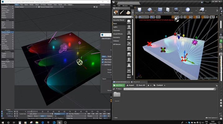 NewTek LightWave 3D 2025.0.1 interface screenshot