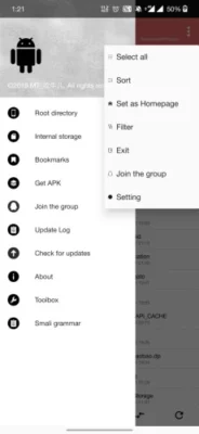 NP Manager 3.1.23 APK interface screenshot