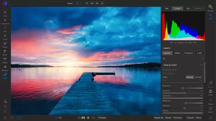 ON1 Portrait AI 2023.5 17.5.1.14028 – A snapshot of the explanation