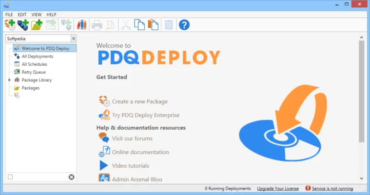 PDQ Deploy Enterprise 19.5.0.0 interface screenshot