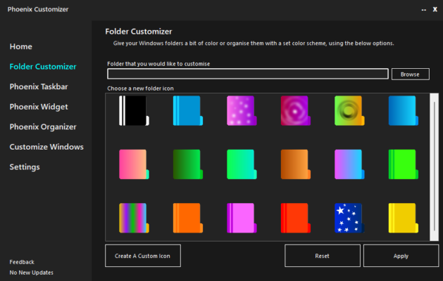 Phoenix Customizer 1.1.9 – A snapshot of the explanation