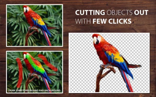 PhotoScissors 9.3.1 interface screenshot