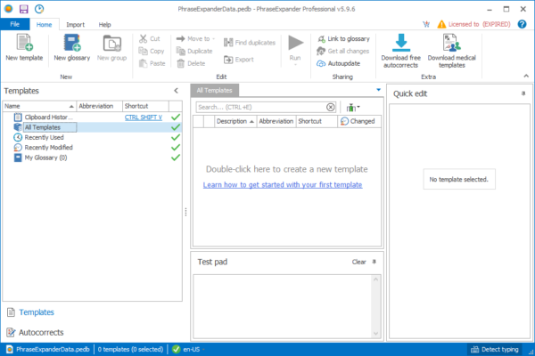 PhraseExpander Professional 5.9.7.0 – Automate Text & Save Time software description