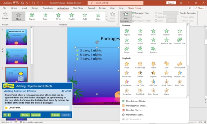 Professor Teaches PowerPoint 2021 6.1 interface screenshot